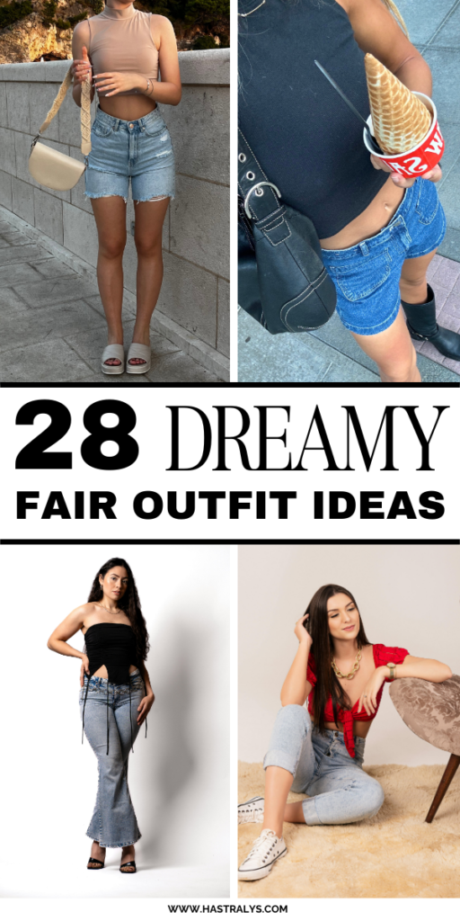 Pinterest pin for 28 Dreamy Fair Outfit Ideas To Look Effortlessly Charming.