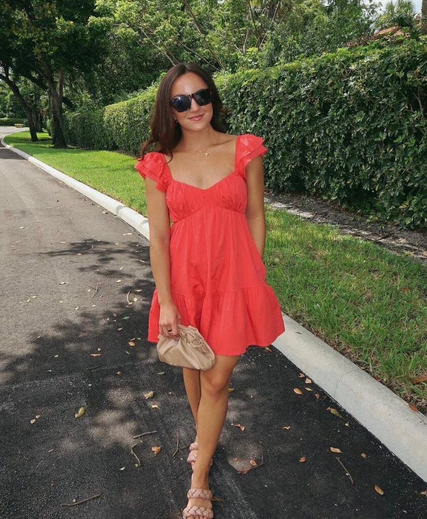 A birthday brunch outfit.