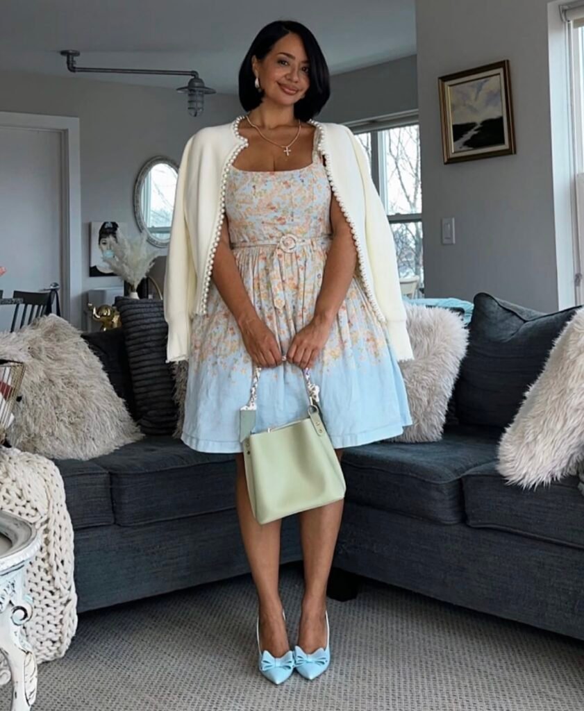 An Easter church outfit.