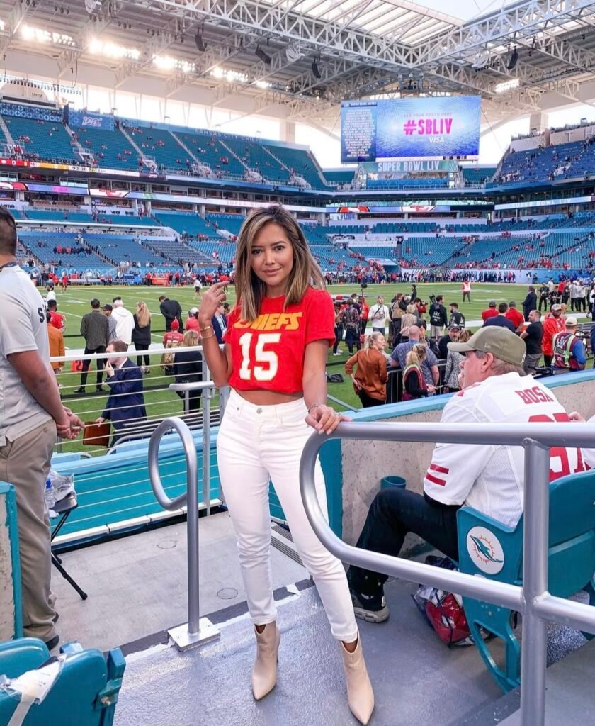 A Super Bowl outfit.