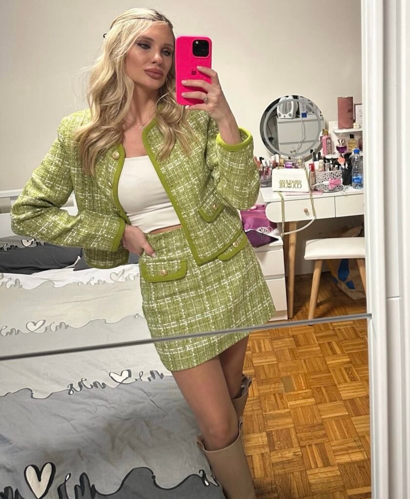 A St Patrick's day outfit.