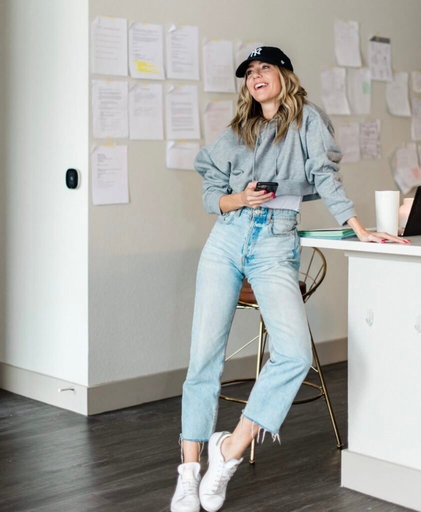 A Super Bowl outfit.