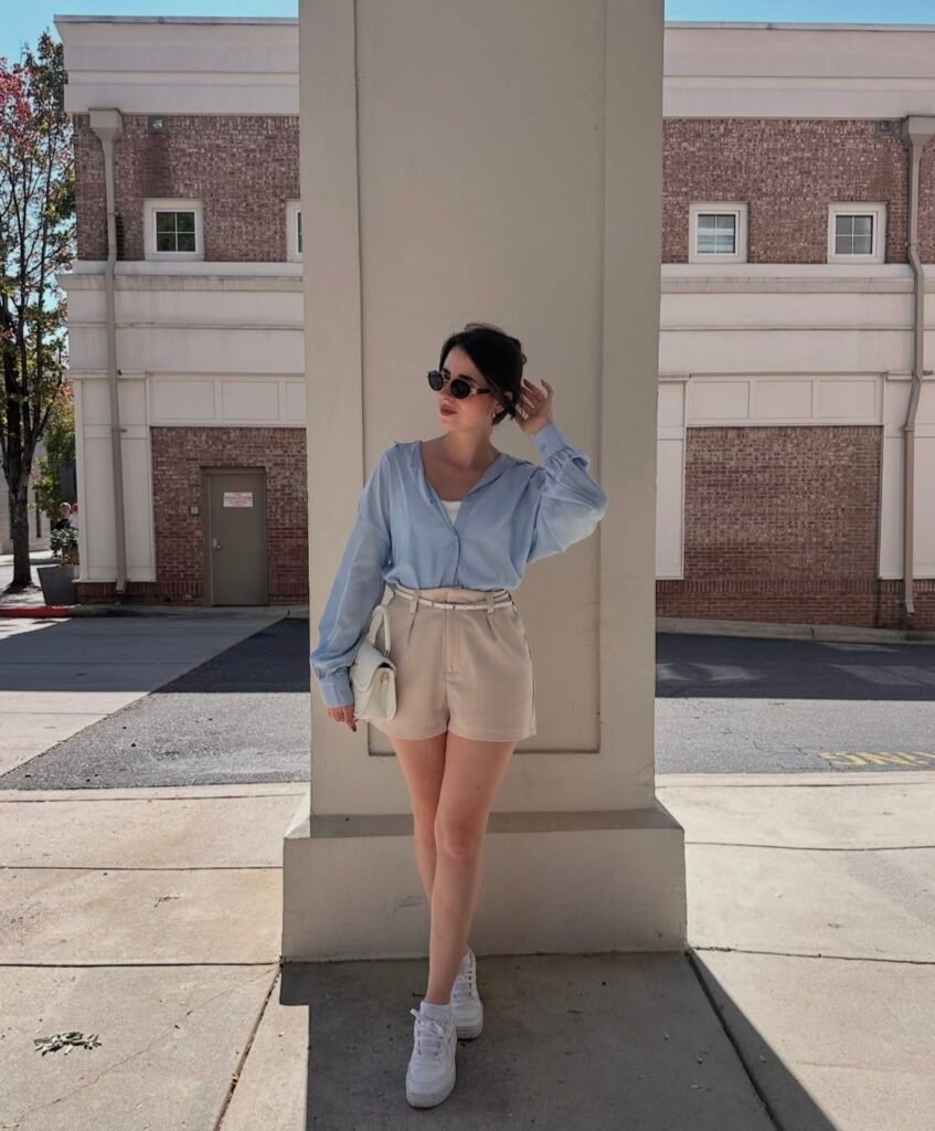 A summer dinner outfit.