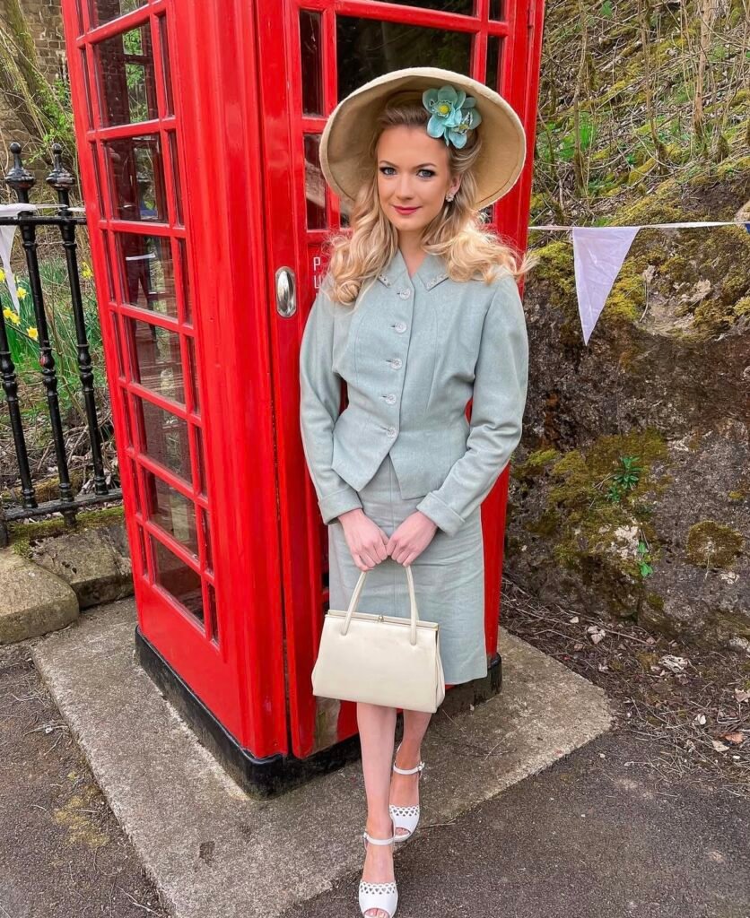 An Easter church outfit.