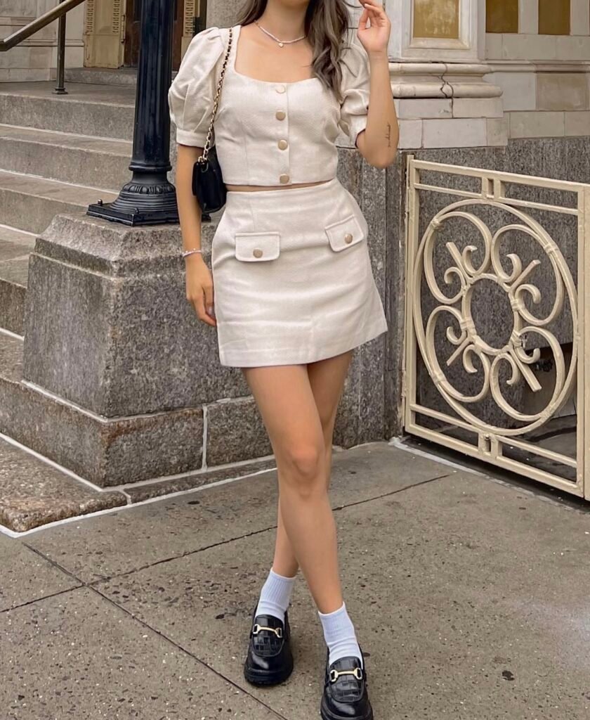 A birthday brunch outfit.