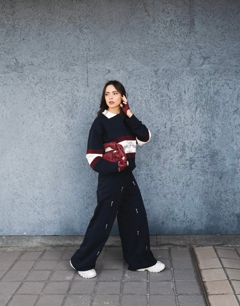 A Super Bowl outfit.