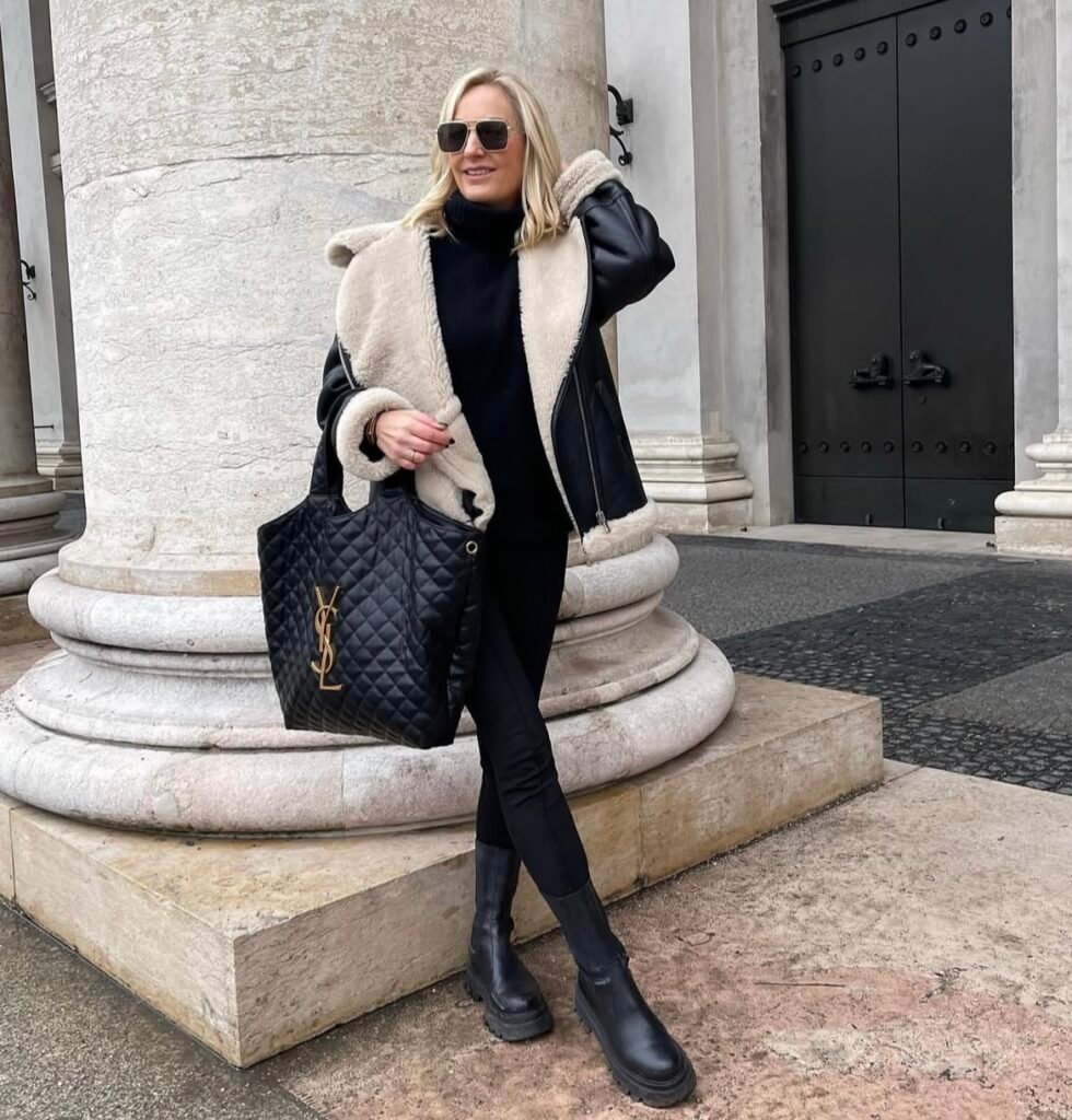 A comfy travel outfit.