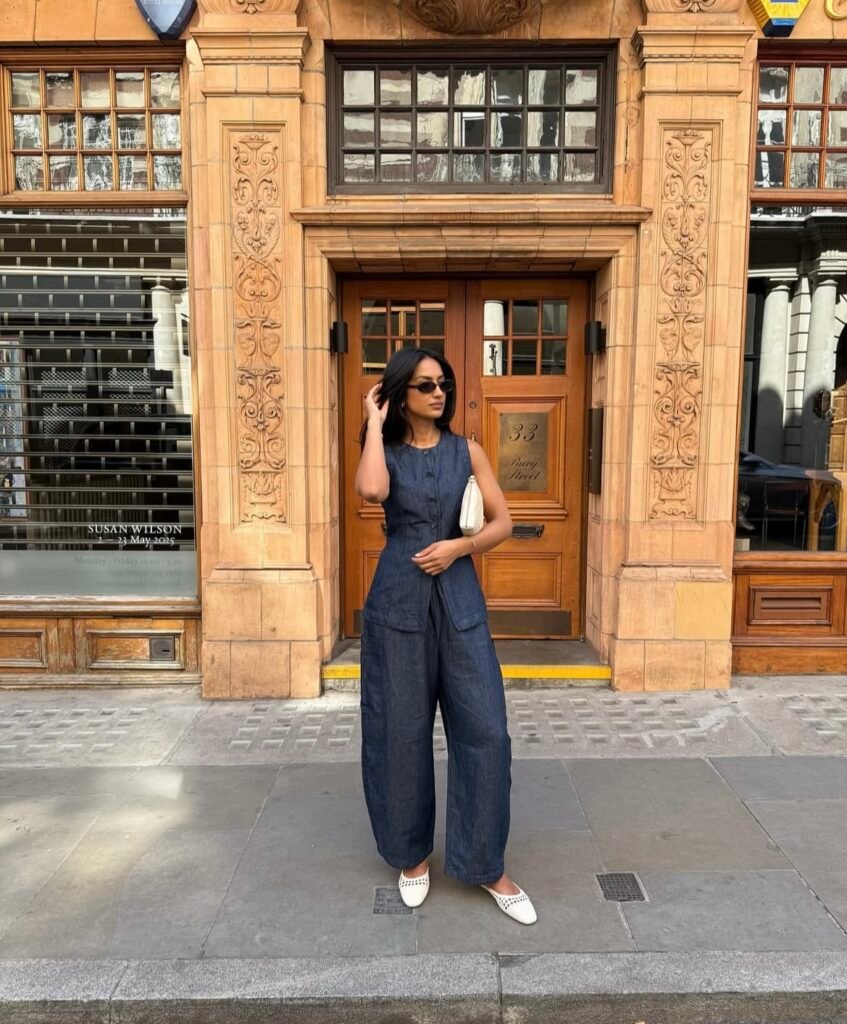 A casual summer outfit.