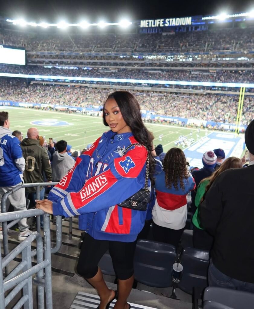 A Super Bowl outfit.