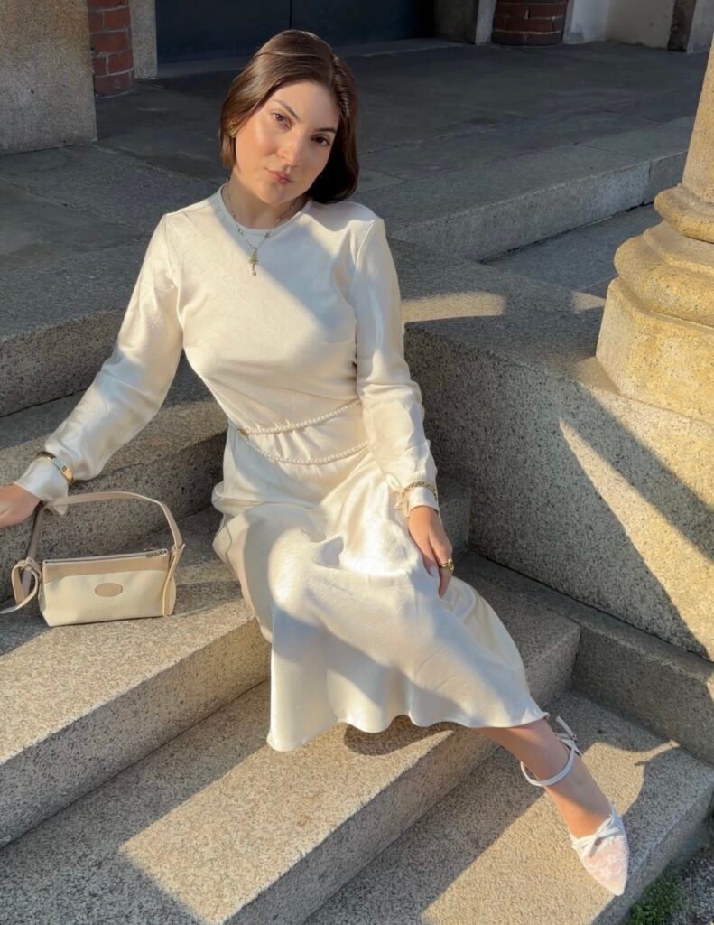 A birthday brunch outfit.