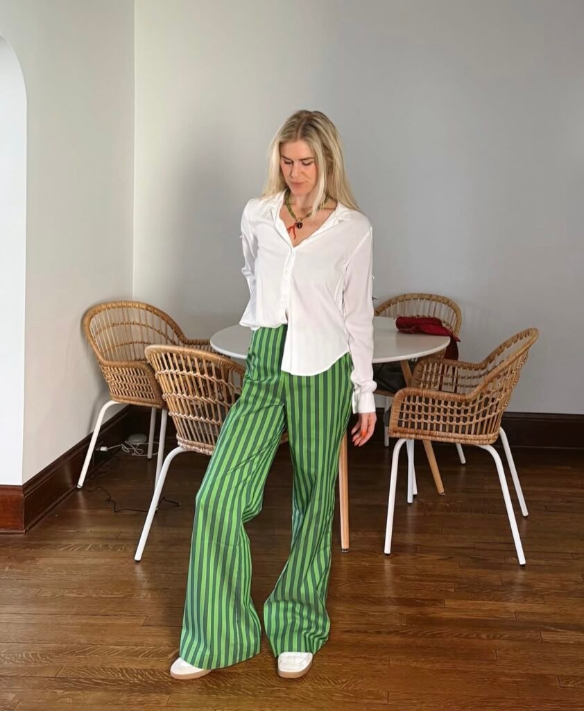 A St Patrick's day outfit.