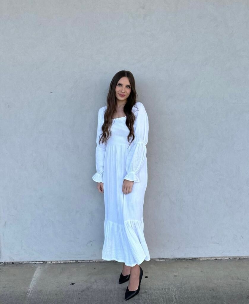 An Easter church outfit.