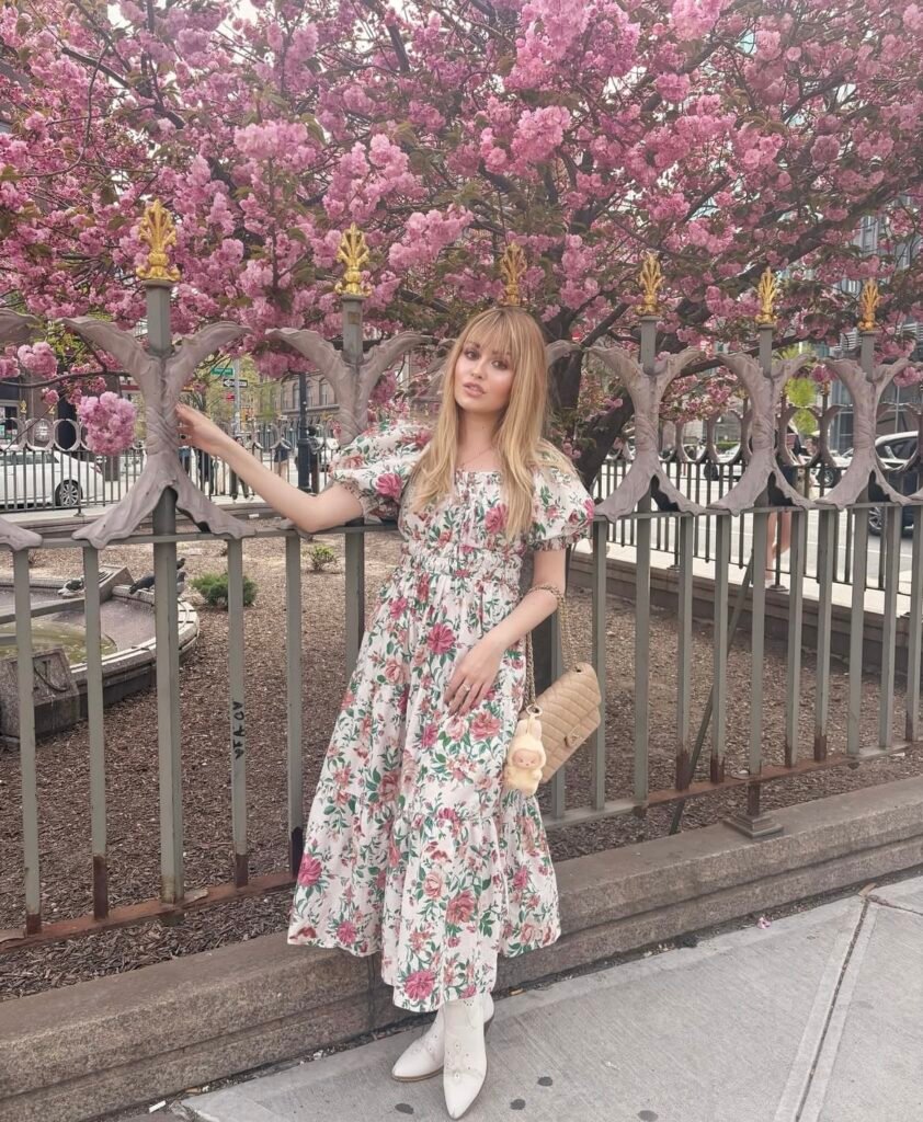 An Easter outfit for ladies.