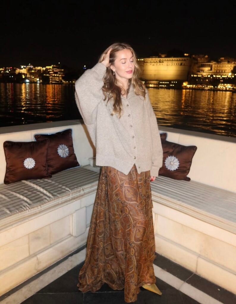 A comfy travel outfit.