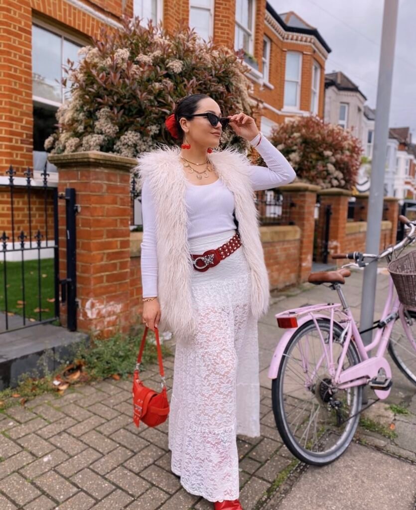 A birthday brunch outfit.