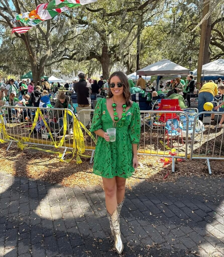 A St Patrick's day outfit.