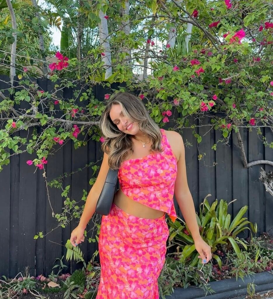 A casual summer outfit.