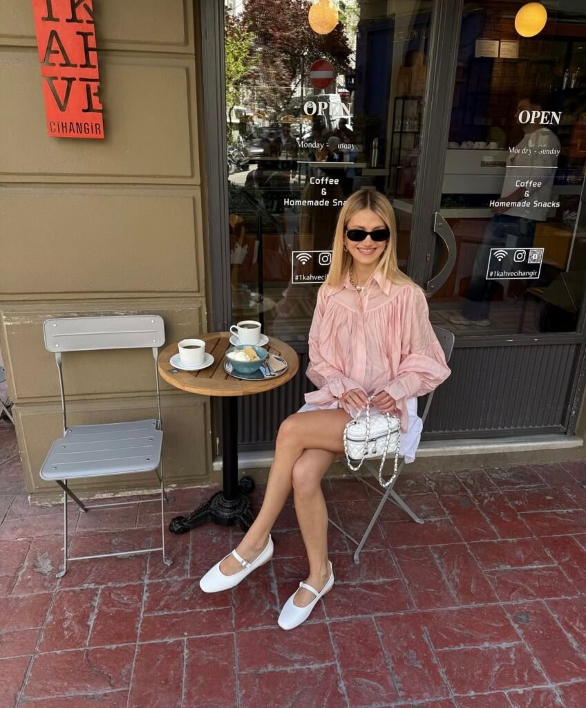 A birthday brunch outfit.