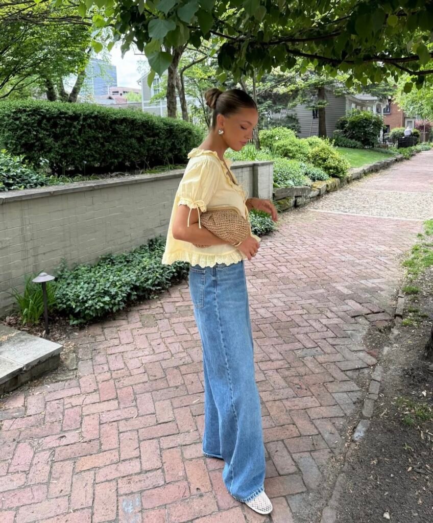 A summer dinner outfit.