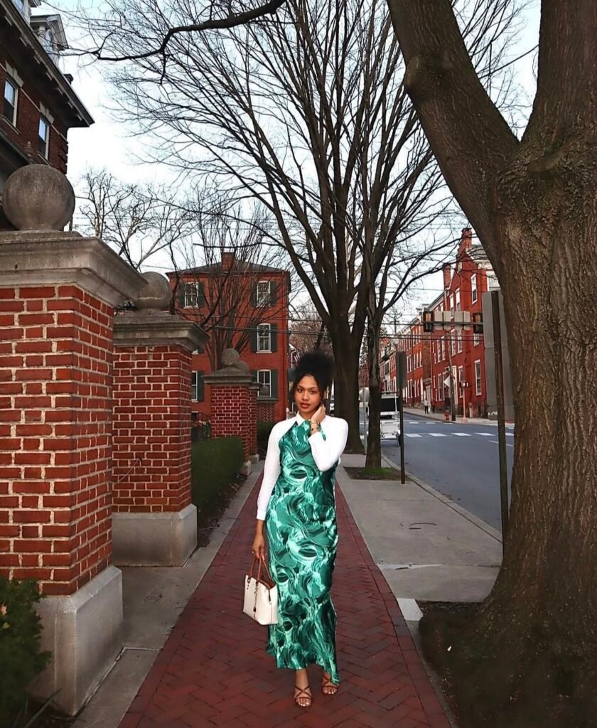 An Easter church outfit.