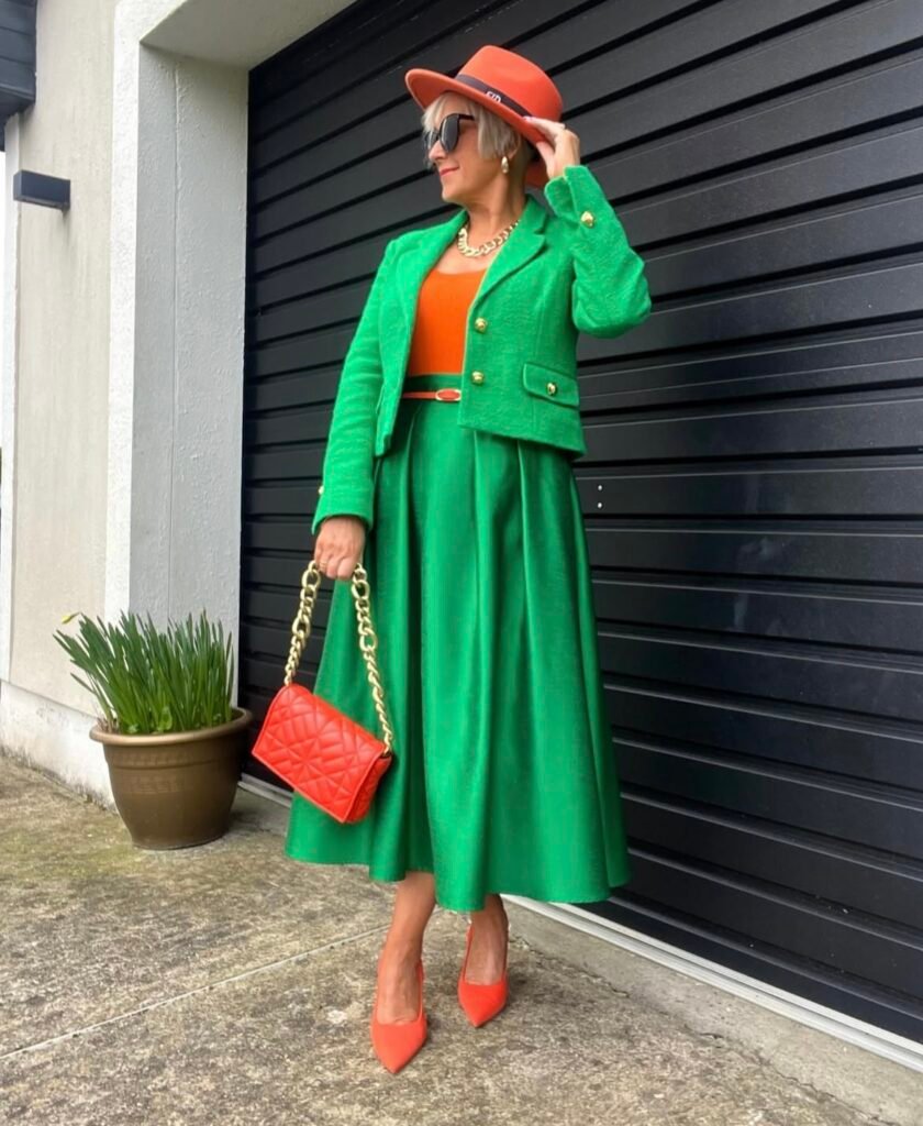 A St Patrick's day outfit.