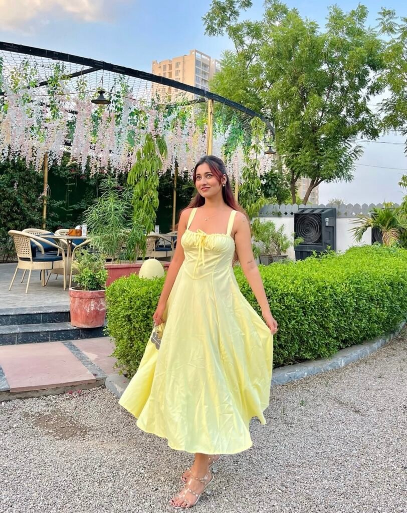 A birthday brunch outfit.