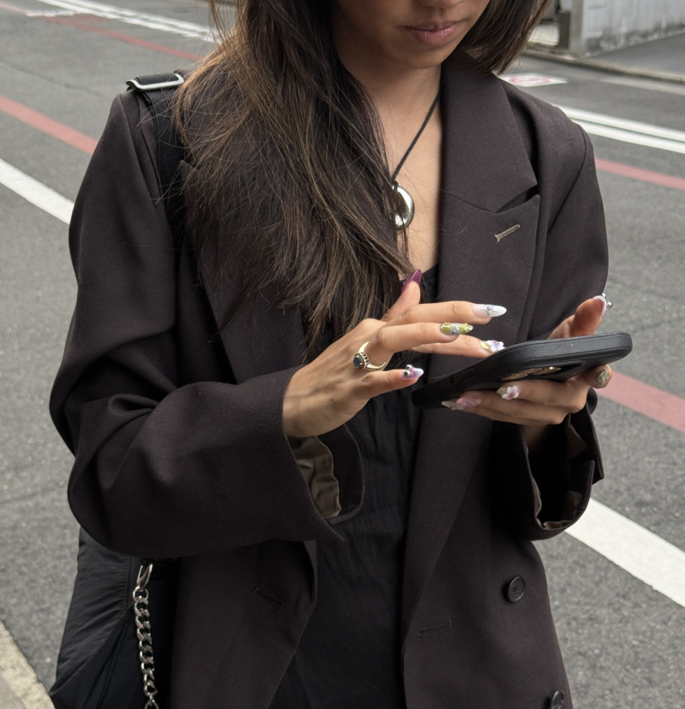 A business casual outfit.