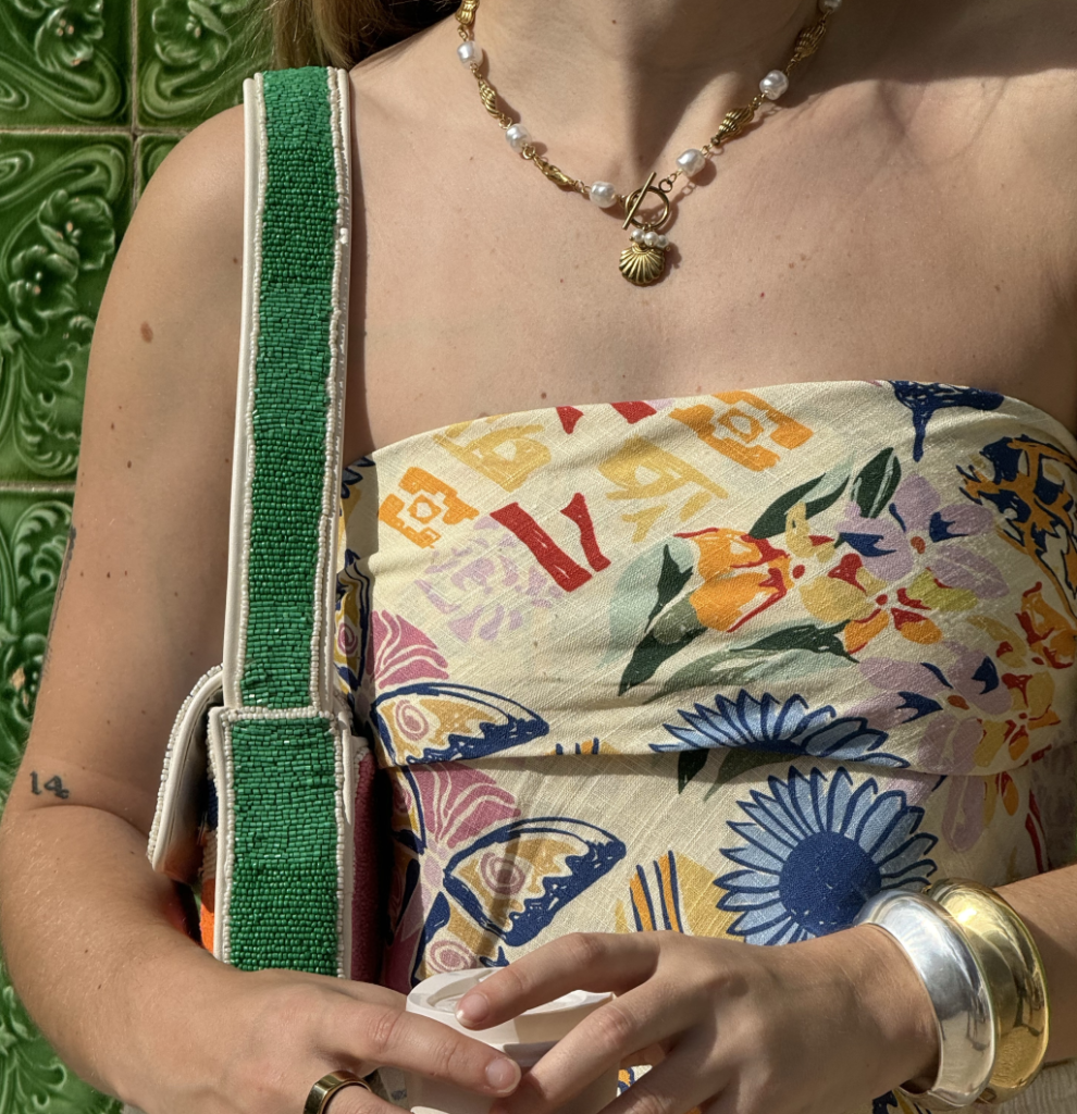 A casual summer outfit.