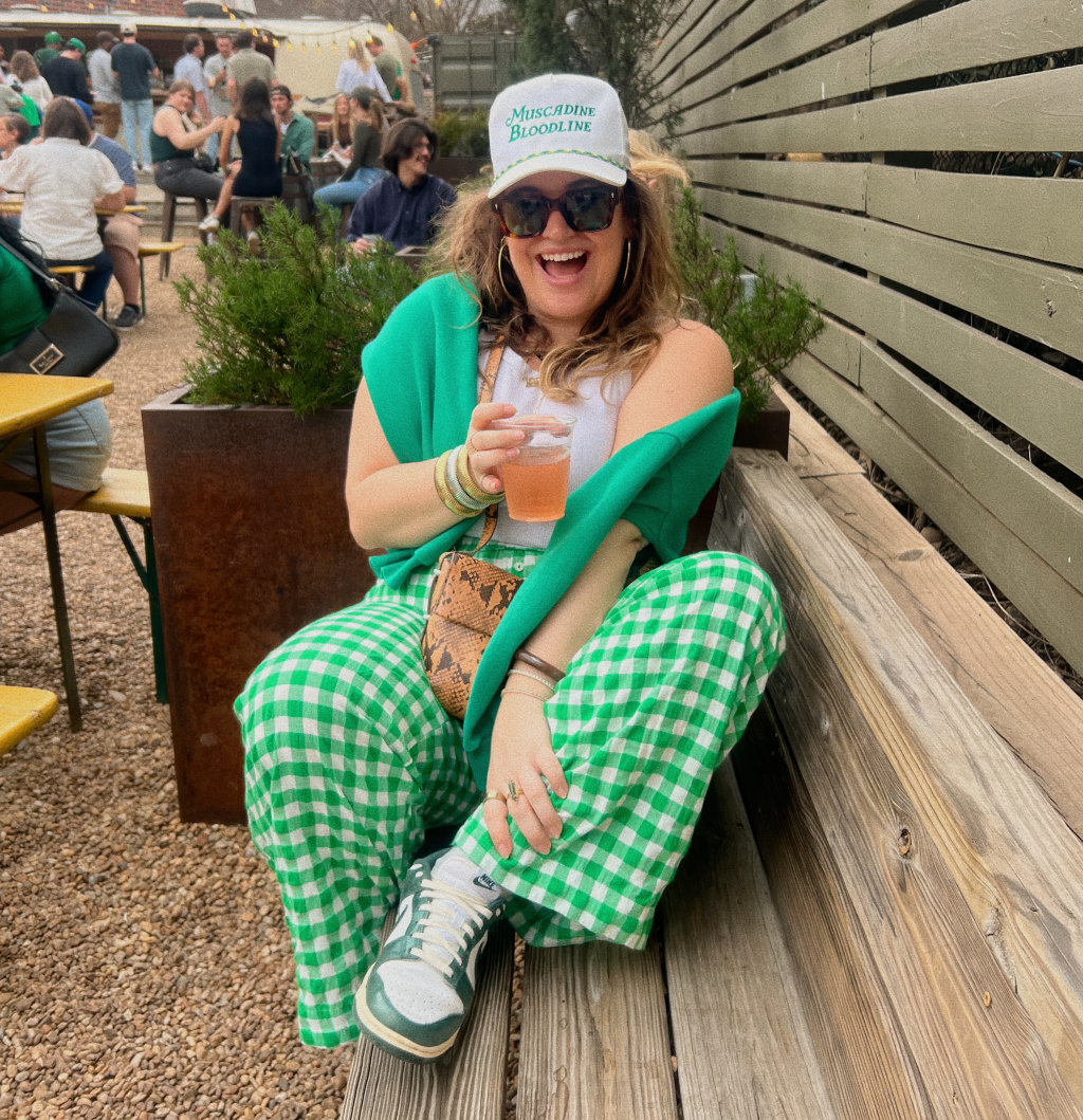 A St Patrick's day outfit.