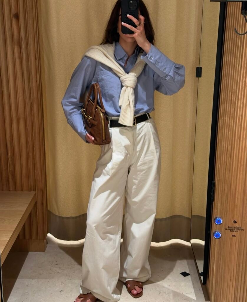 A Sunday brunch outfit.