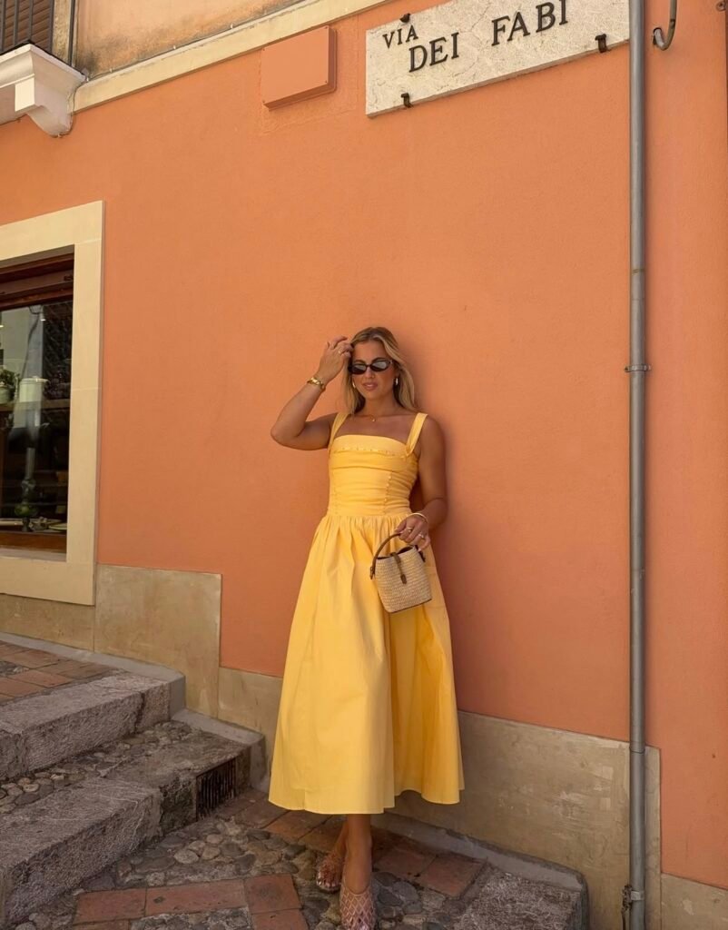 A Sunday brunch outfit.