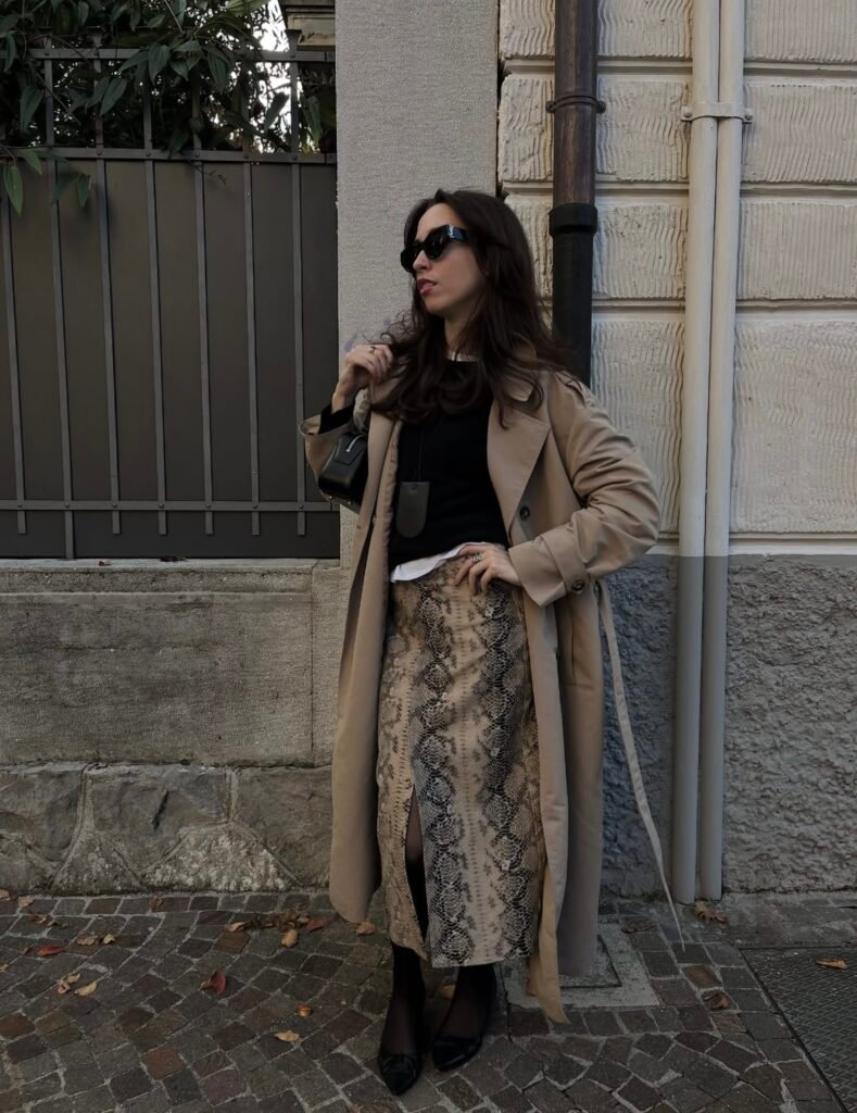 A 90s fashion outfit.