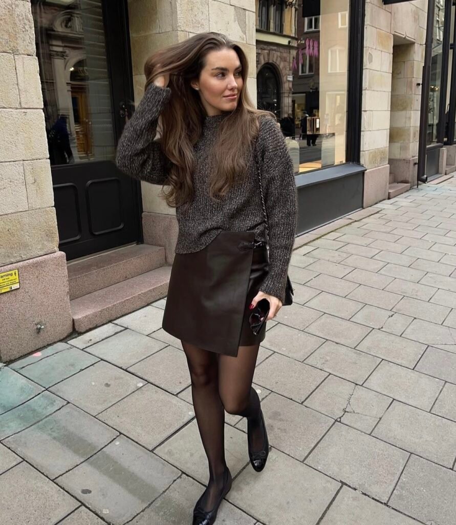 A 90s fashion outfit.