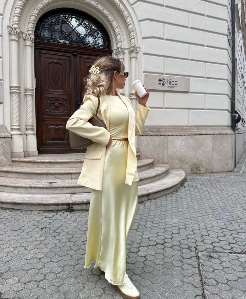 A Sunday brunch outfit.