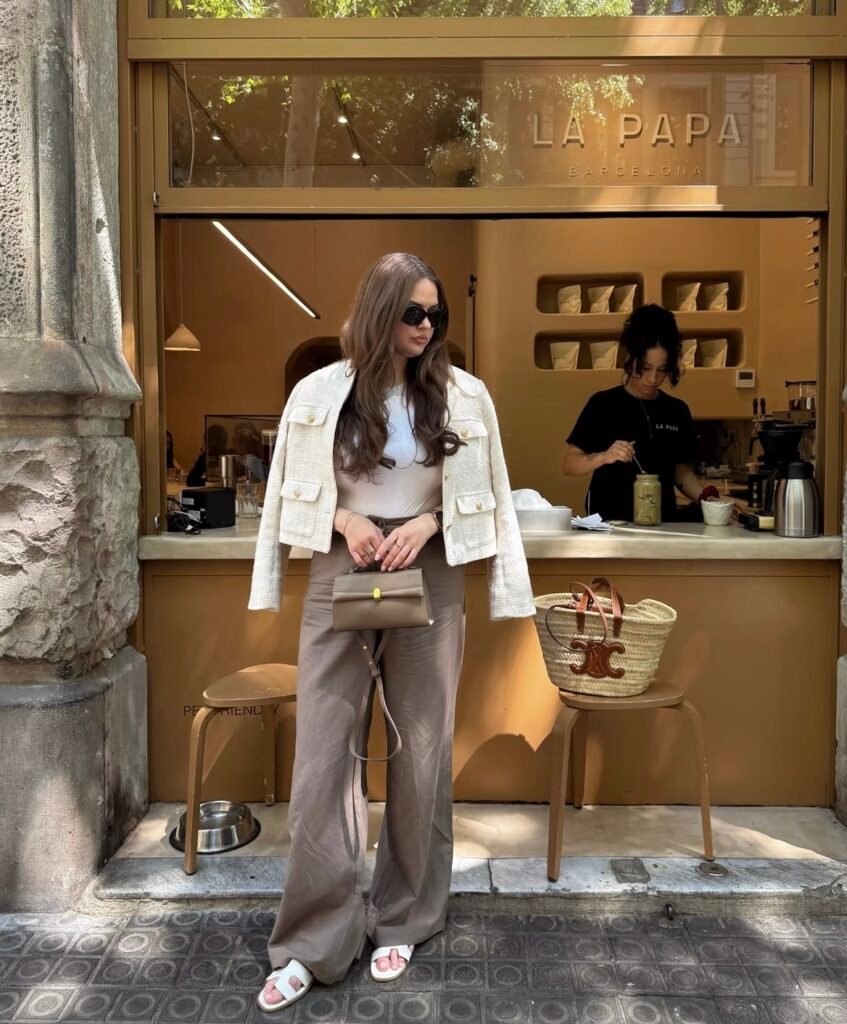 A Sunday brunch outfit.