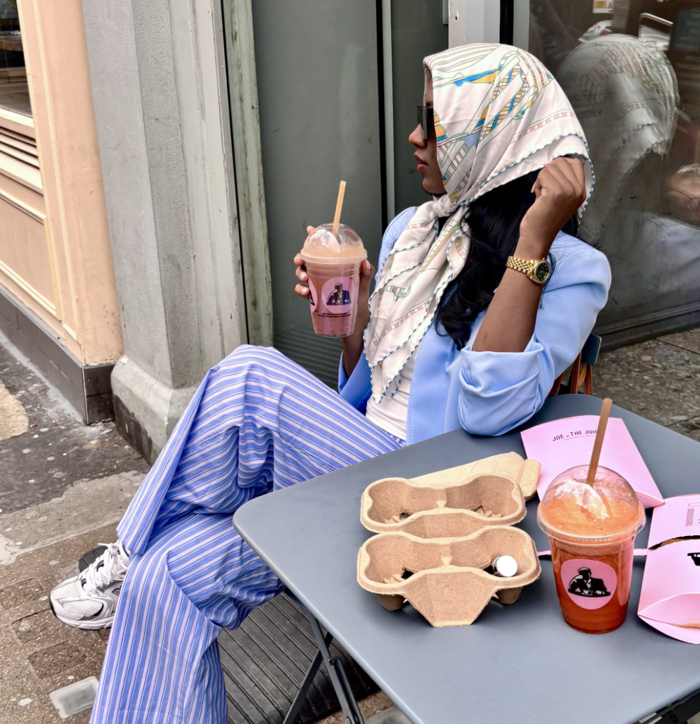 A Sunday brunch outfit.