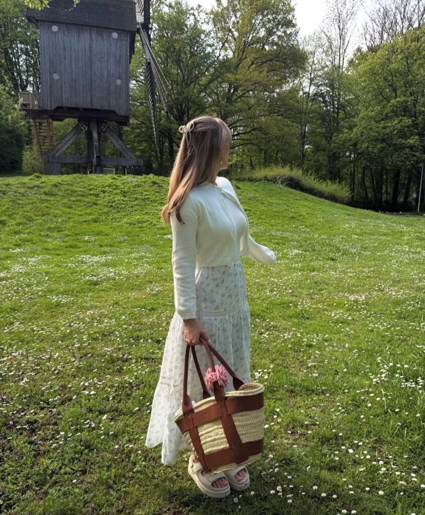 A cottagecore outfit.