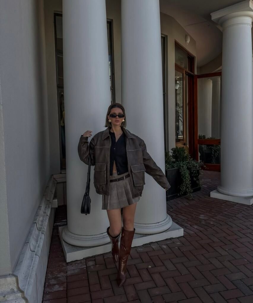 A casual brunch outfit.