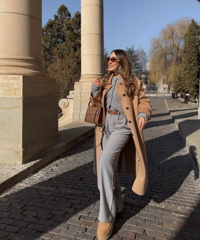 A casual brunch outfit.