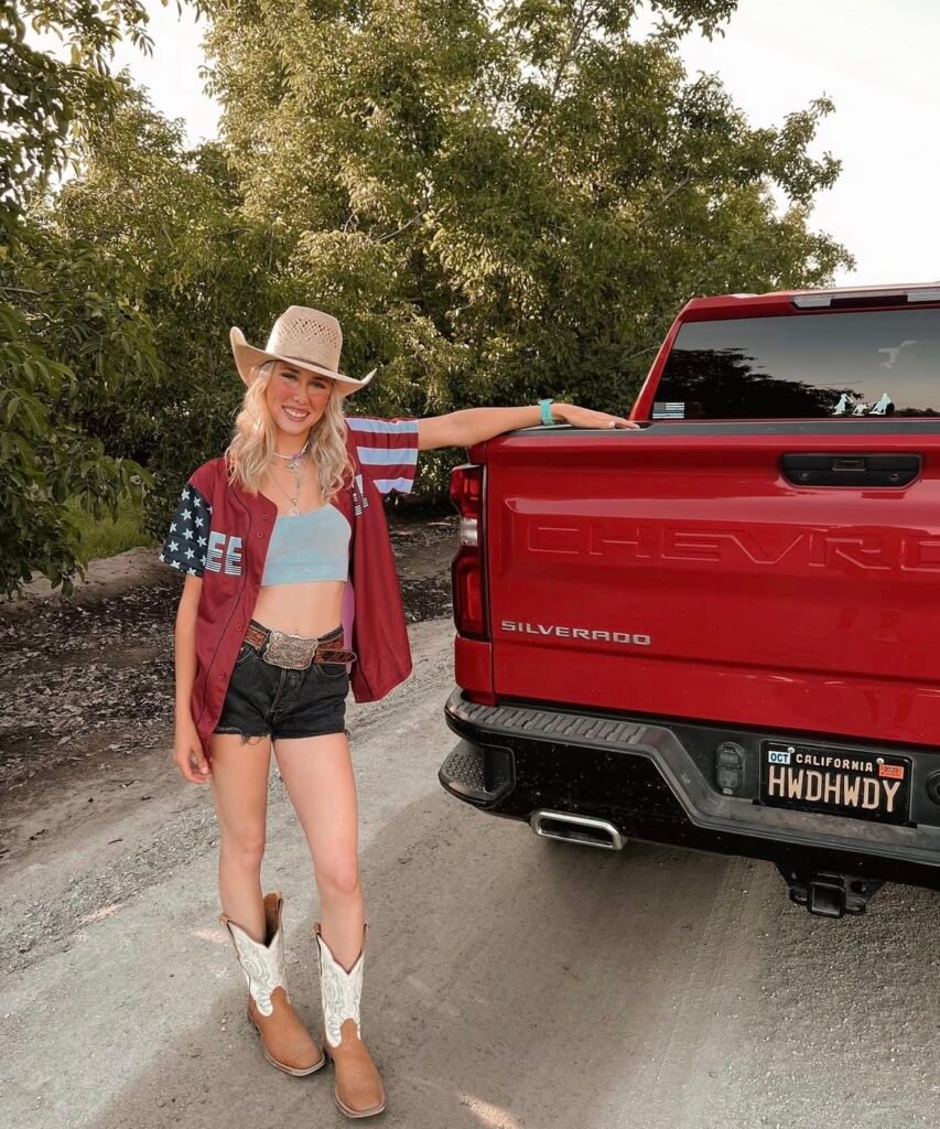 A 4th of July outfit.