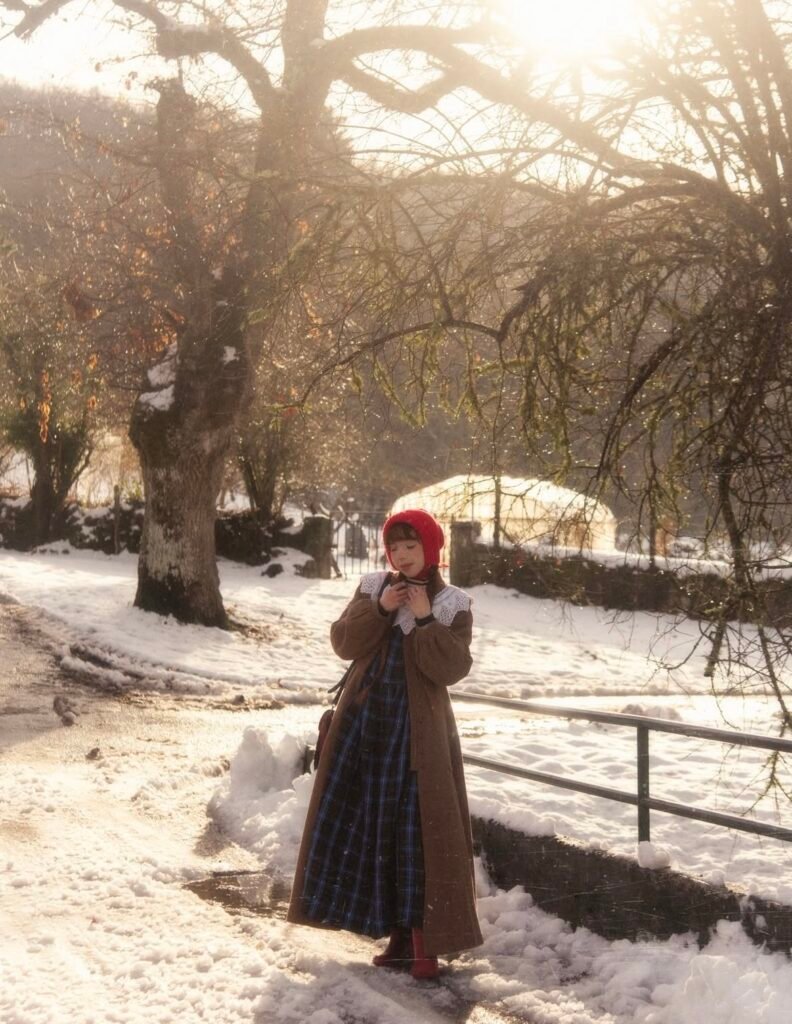 A cottagecore outfit.