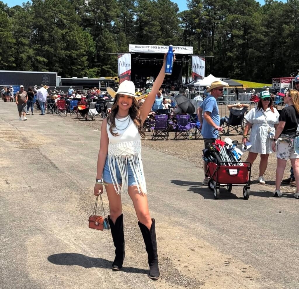 A country concert outfit.