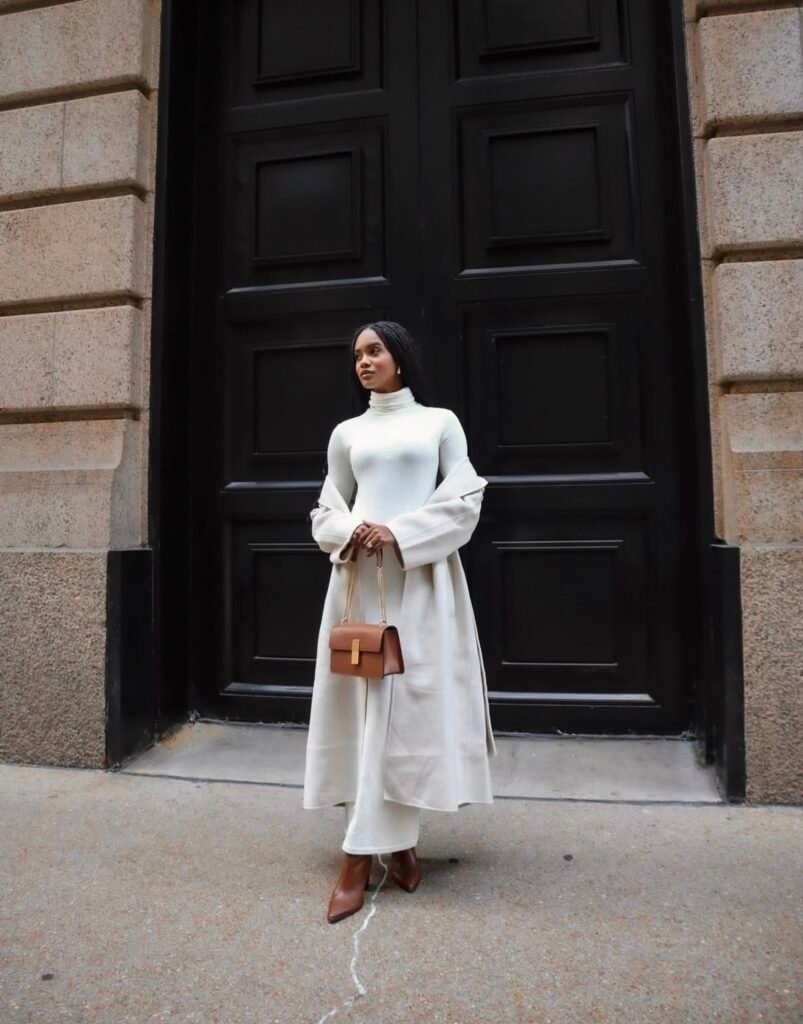 A casual brunch outfit.