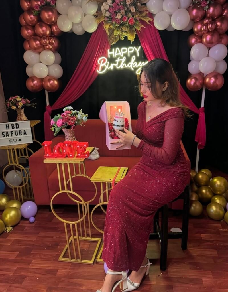 A birthday party outfit.