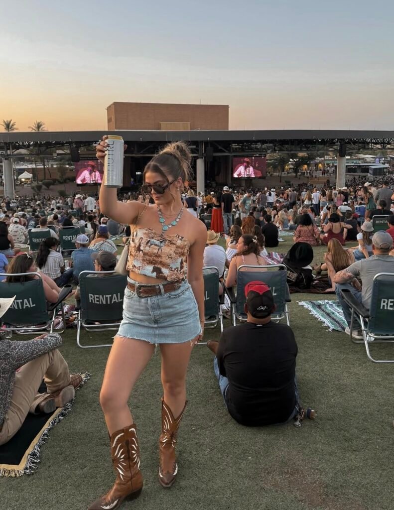 A country concert outfit.