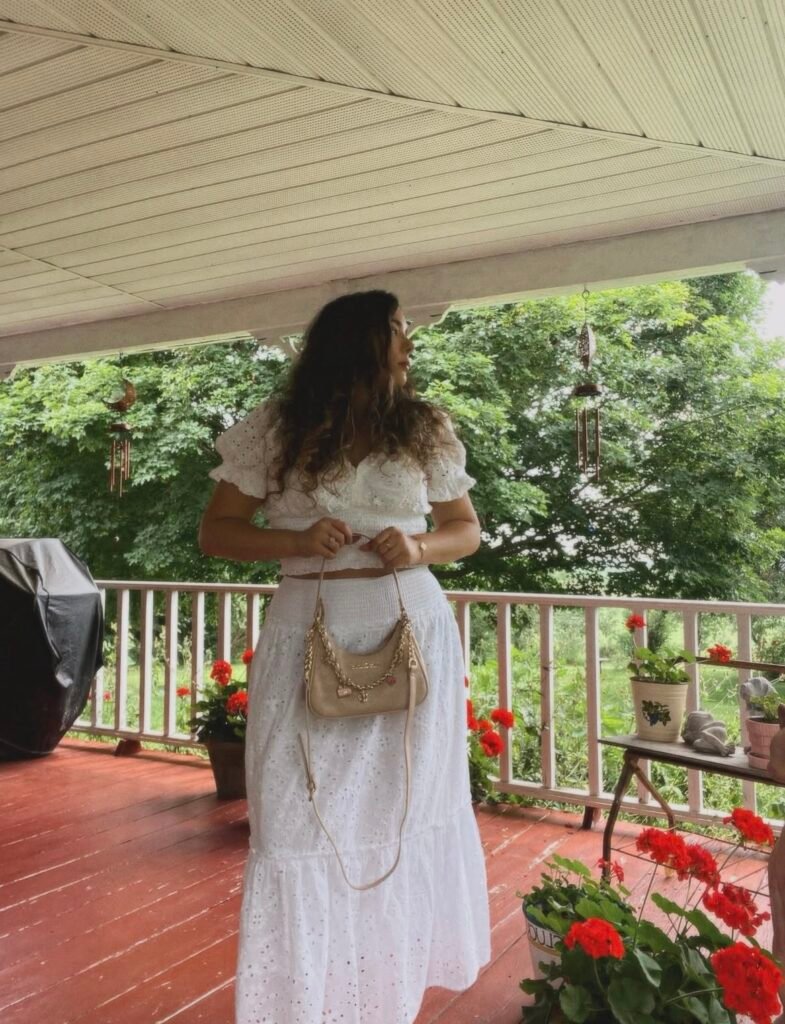 A cottagecore outfit.