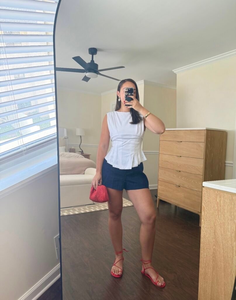 A 4th of July outfit.