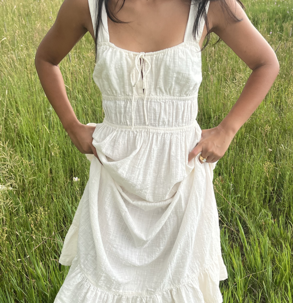 A cottagecore outfit.