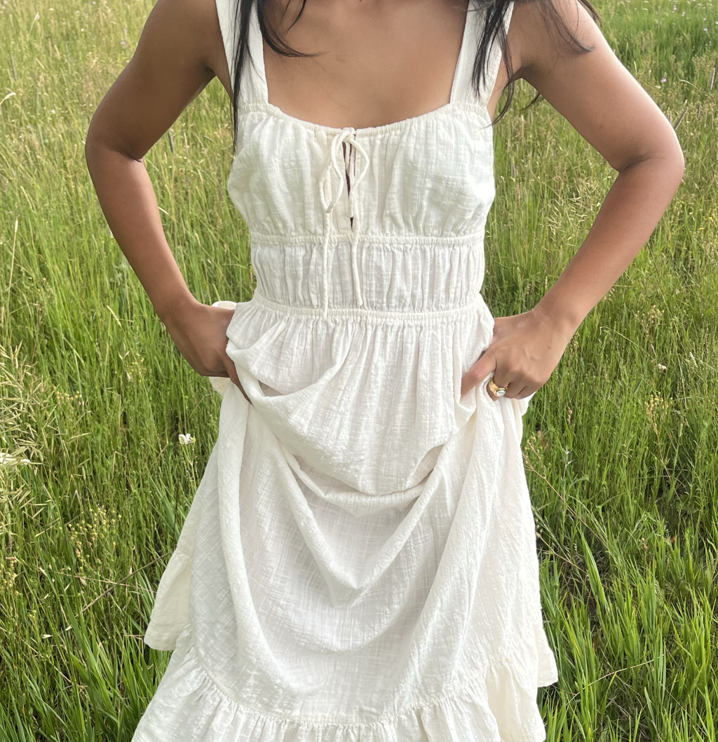 A cottagecore outfit.